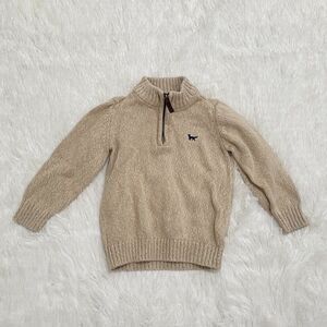 3/$10 Baby Carter's Knit Quarter Zip Pull Over Size 18M